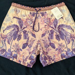 Zimmermann Men's Swim  Boardshorts: LYRE BOARDSHORT SHORT  PURPLE PALM
